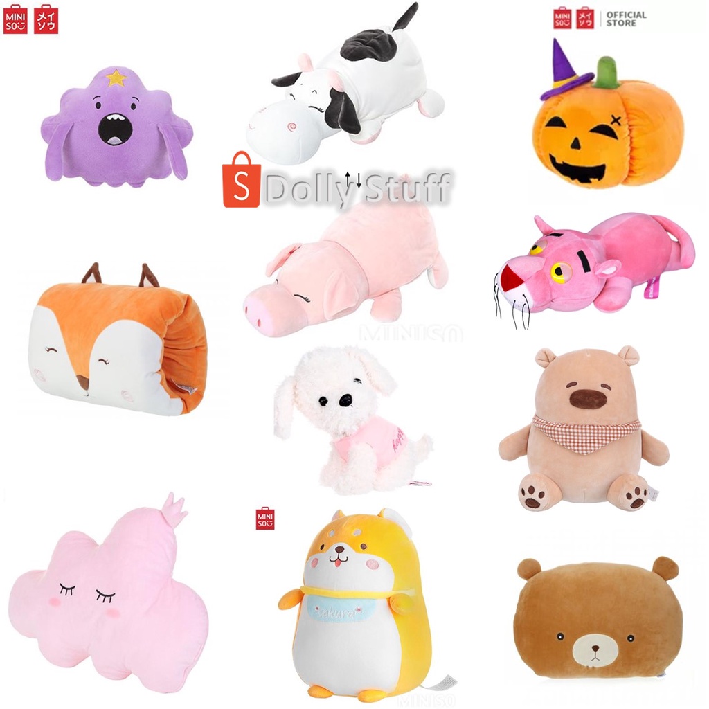 Boneka Labu halloween miniso // Boneka Miniso Life Original // Miniso Life Plush Toy part 2