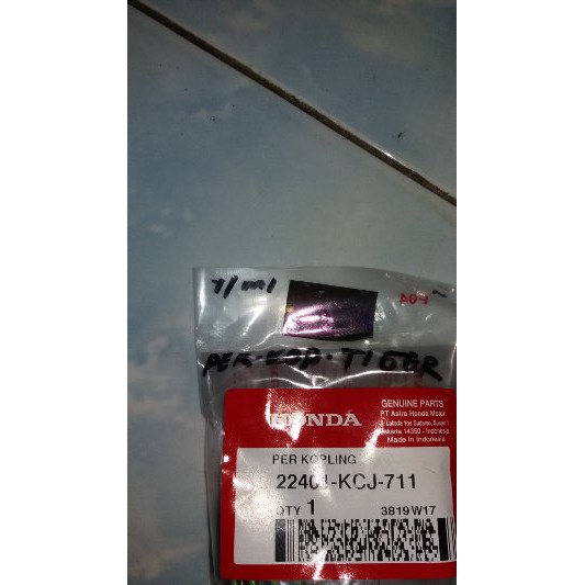 PER KOPLING HONDA TIGER ORIGINAL DARI HONDA Obral
