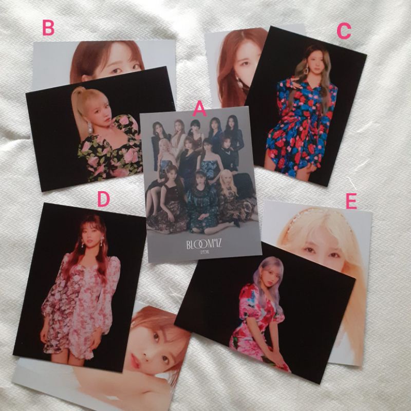 [SALE] IZONE BLOOMIZ PHOTO POSTCARD KIHNO KIT