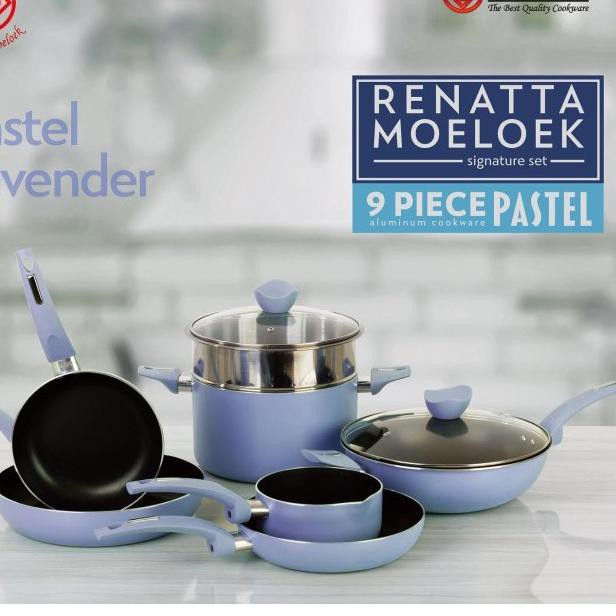 Supra Panci Cookware Set 9 pcs Chef Renata Moeloek