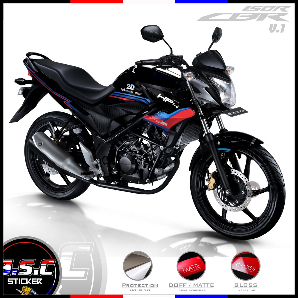 Decal FULL BODY Sticker CB 150R / CB150R / OLD CB 150R V.1 Motif BMW Livery