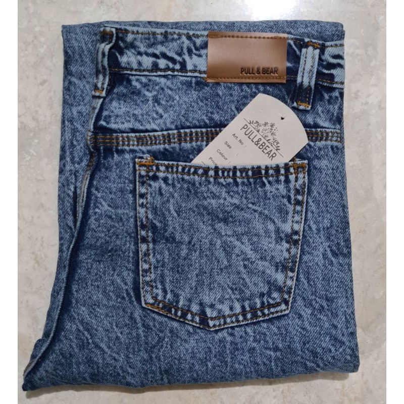 Jim's - Celana Jeans wanita Cullotes-Snow medium blue