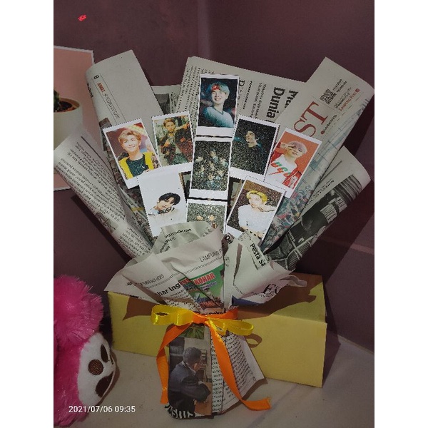 Buket foto/ Buket Polaroid / Buket Foto Polaroid sehari jadi