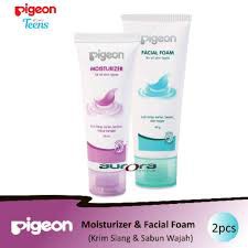 Pigeon Paket Pelembab 2pc (Cream 20gr+facial foam 40gr)