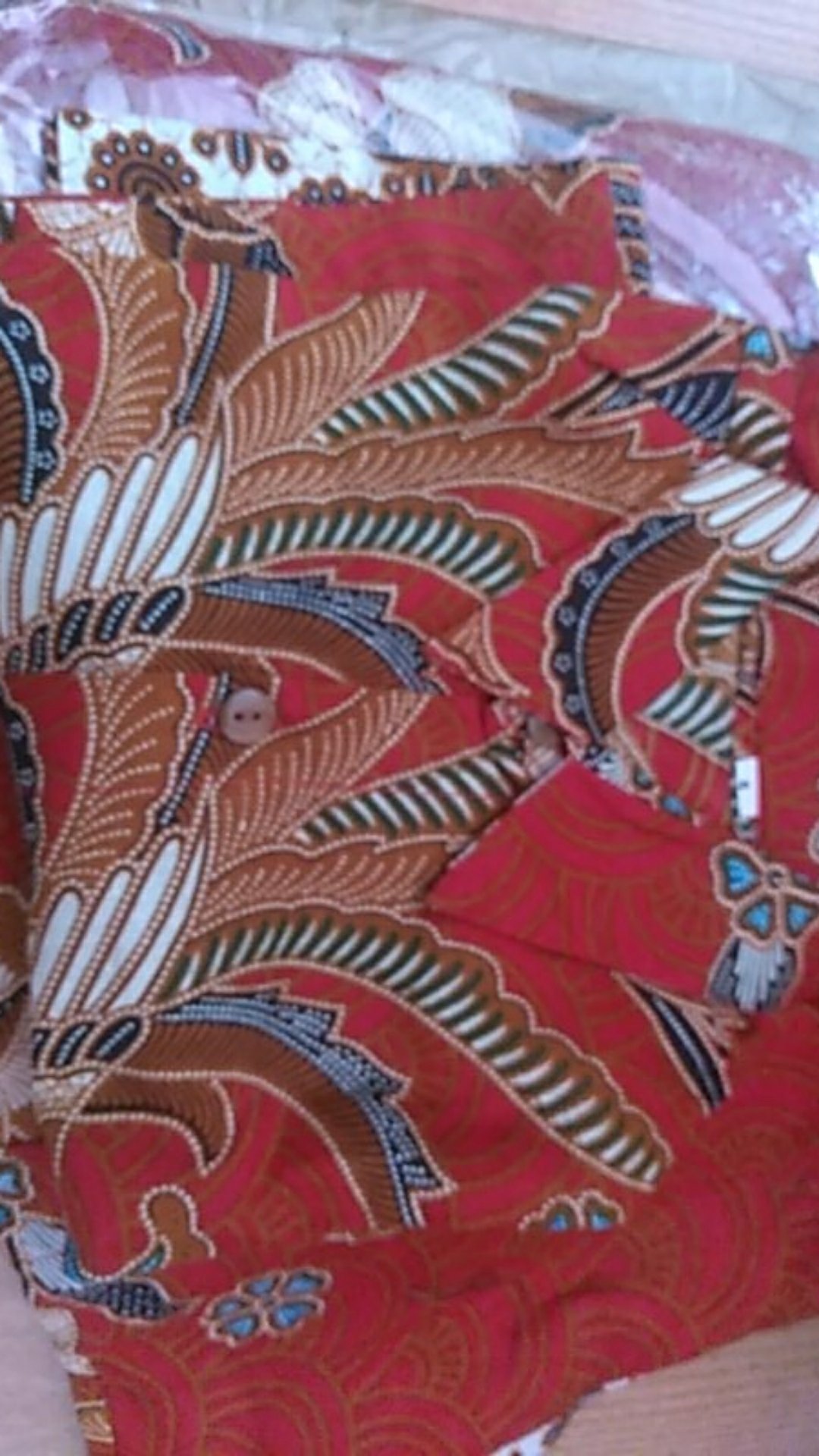 Simifashion Couple Keluarga Dress Cheongsam Batik Naga Solo Asli Mama Papa Anak Dijual Terpisah