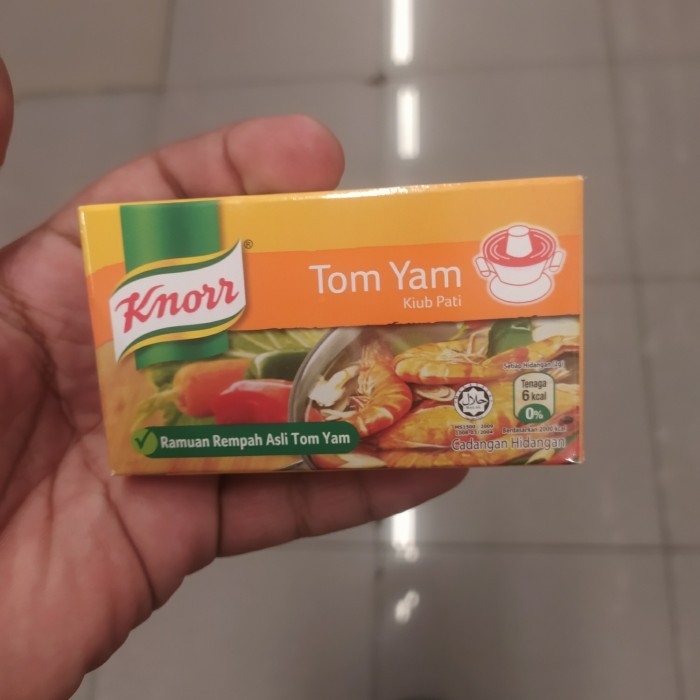 

Promo Terbatas - Knorr Tomyum Cubes 60G