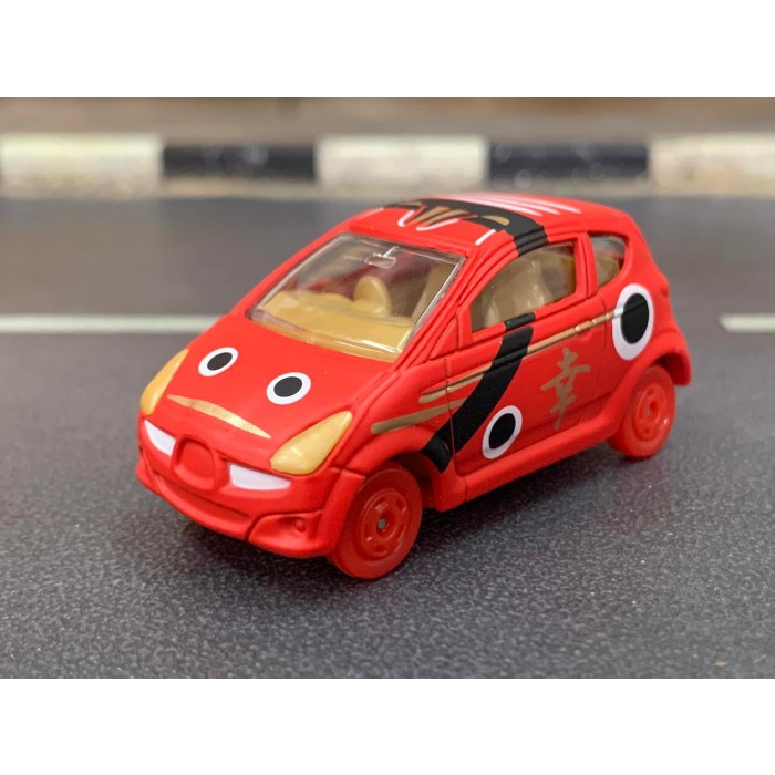 2013 Lucky Tomica Good Luck Charm Lucky Cow (Akabeko)- Subaru R1