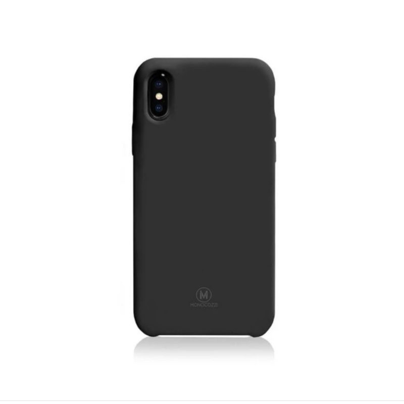 Monocozzi Case iPhone X Shock Protection - Gritty - Black
