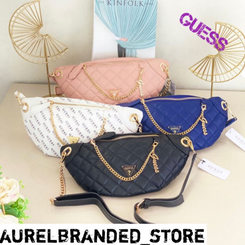 TAS PINGGANG WANITA GS//TAS IMPOR//TAS WANITA BRANDED