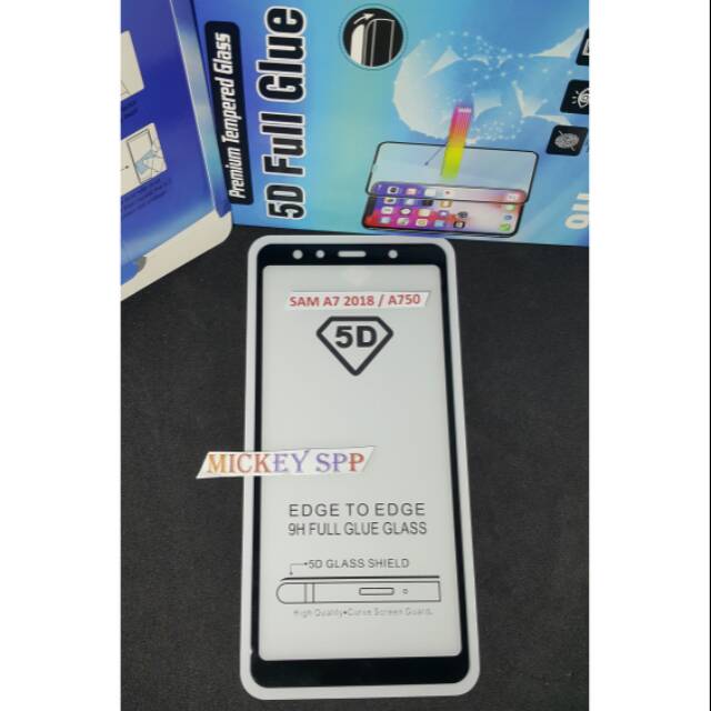 Tempered glass Samsung A750 a7 2018 Full Hd