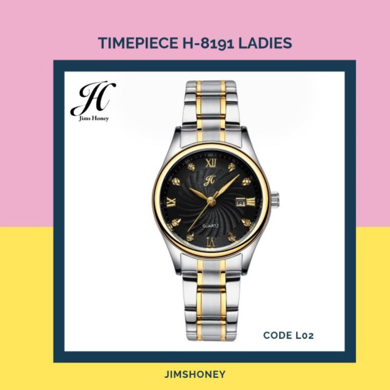 Jims Honey - Jam Tangan Couple kode 8191 Jam tangan Pria & Wanita
