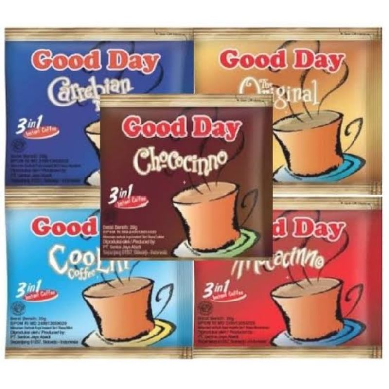 

Good Day 10 sachet x 20gr