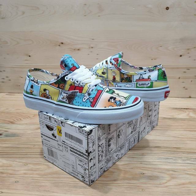 Vans Authentic Peanuts Comic True White