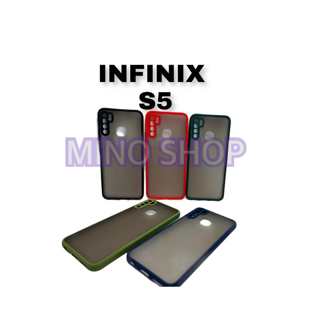 SOFTCASE INFINIX S5 - S5 LITE - HARDCASE DOVE MYCHOICE PLUS PELINDUNG KAMERA - AERO CASE