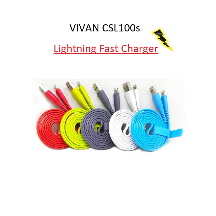 Kabel Data Vivan CSL100s/CSM100s - Fast Charging