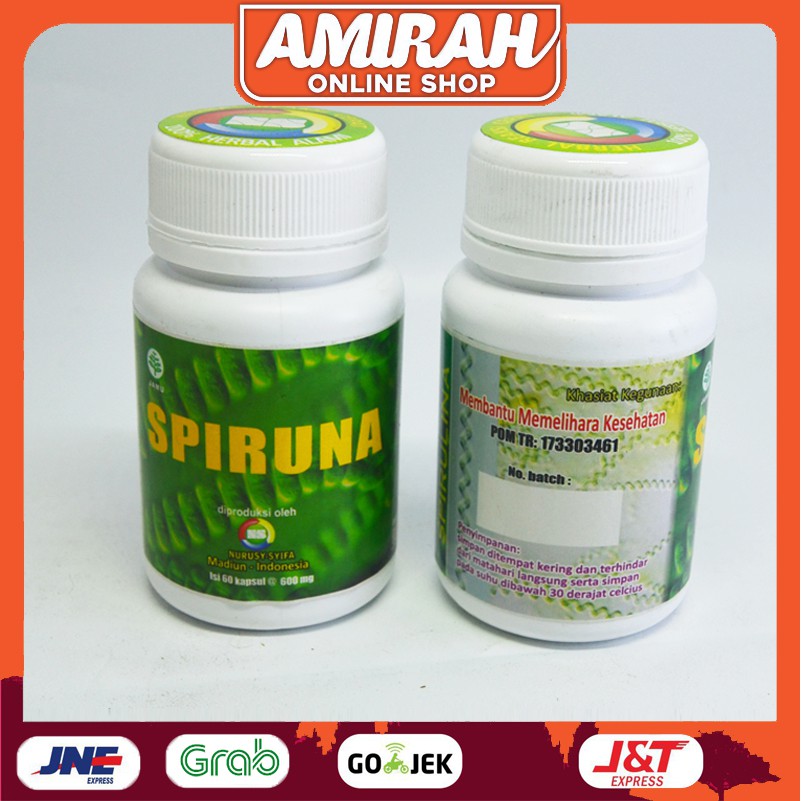 

SPIRUNA NURUSY SYIFA ( SPIRULINA 100% DETOXIFIKASI DAN ANTI OKSIDAN )