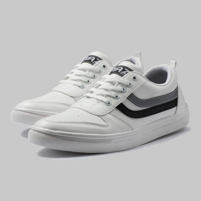 DANIEL LINE BLACK - Sepatu Sneakers Pria Casual Shoes DISTRO ORIGINAL BANDUNG