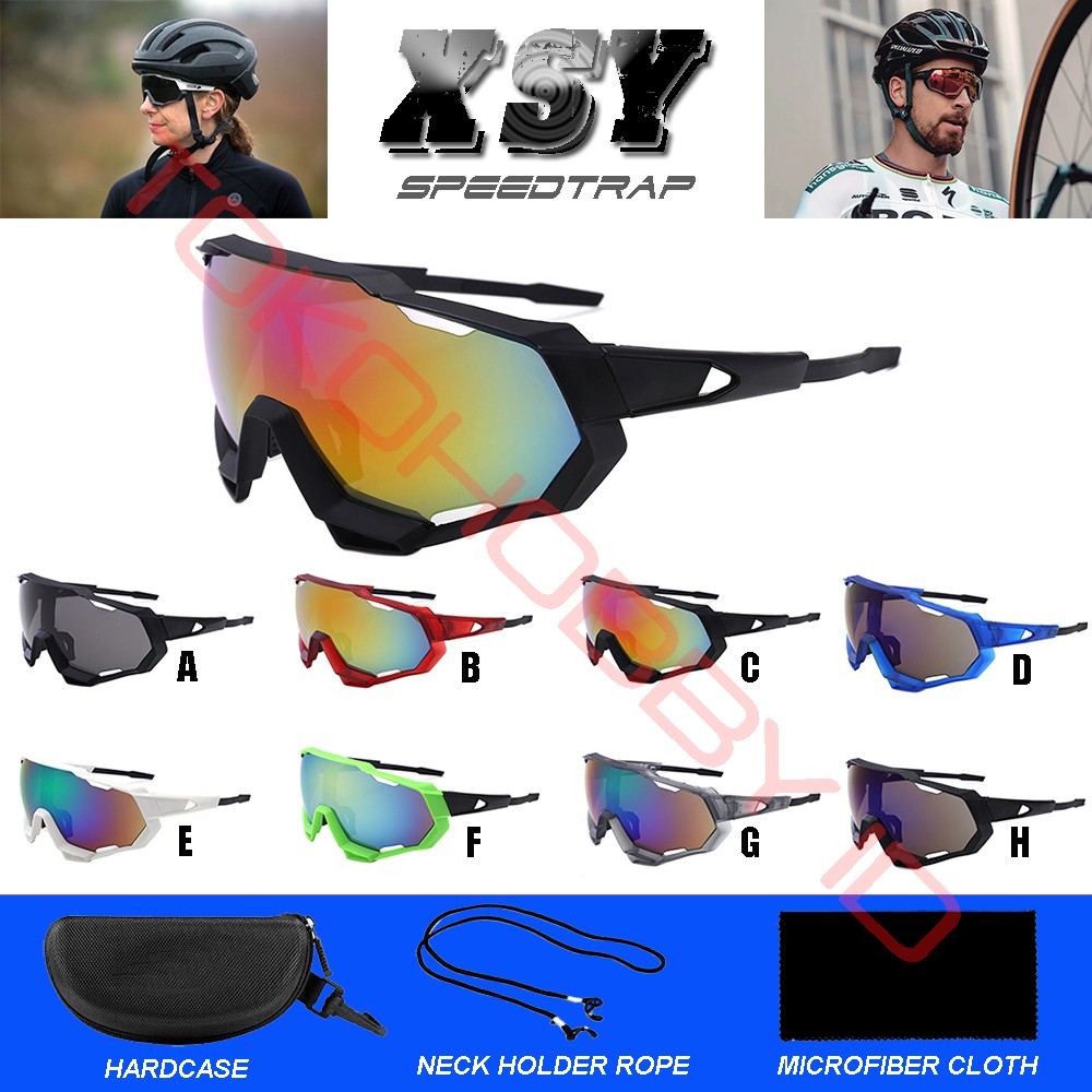 Kacamata Sepeda Gowes Lari Hiking Speedtrap Anti UV 400 XSY 9312