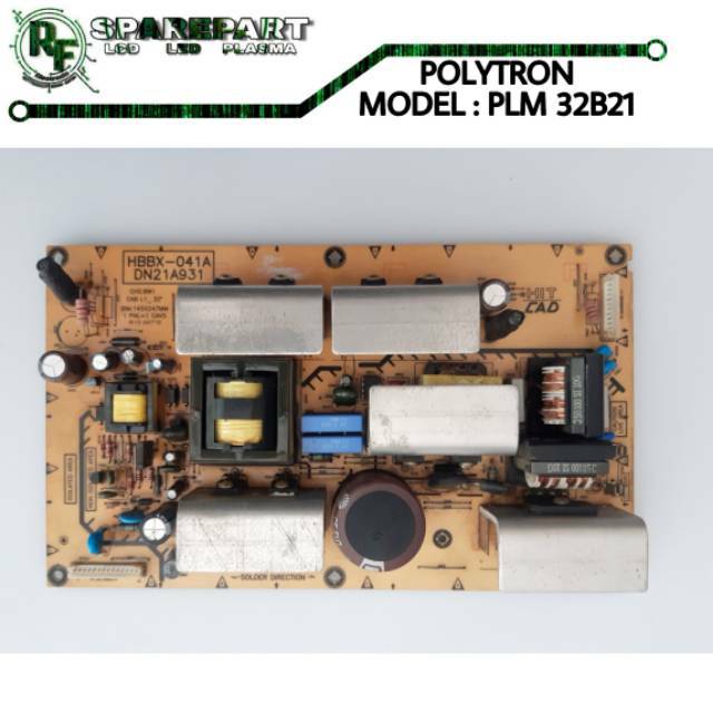 PSU TV POLYTRON PLM 32B21 Power supply tv polytron plm32b21