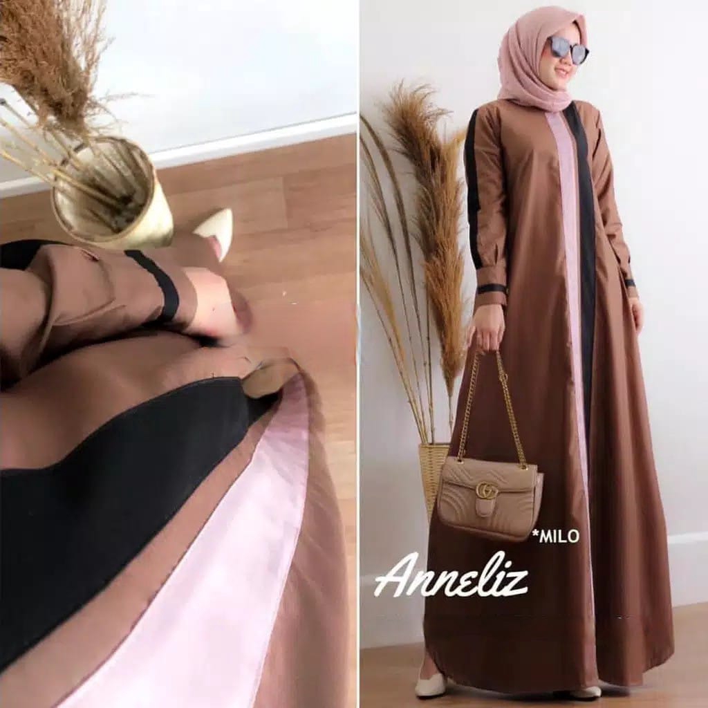 BUY 1 GET 1FREE | (S M L XL XXL XXXL 5L) DRESS MURAH ANNELIZ MAXI | PAKAIAN WANITA CANTIK