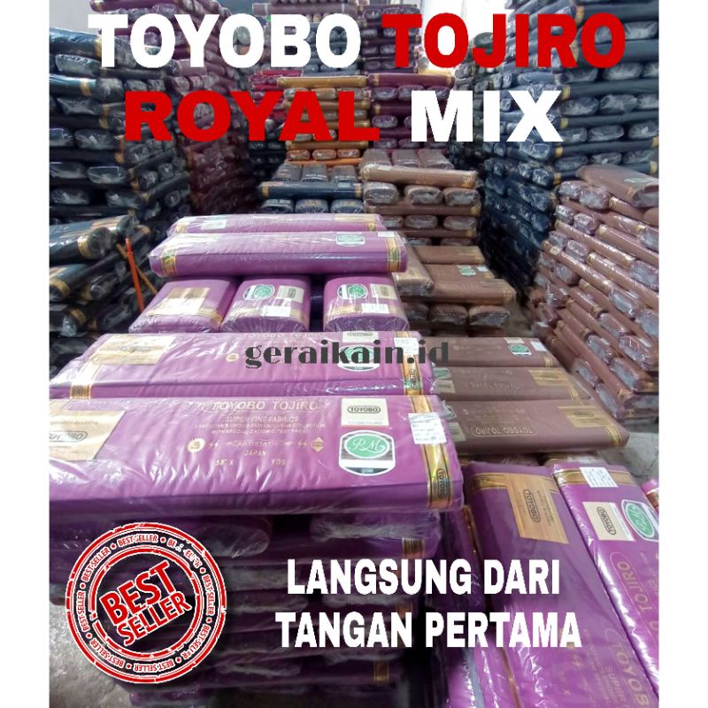 Kain Toyobo Tojiro Roll - Katun Toyobo Tojiro Grosir