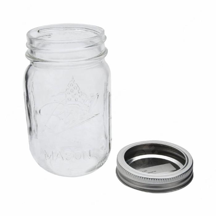 Ball Mason Jar Keepsake Star Stripes16oz 473ml Regular Mouth Shopee Indonesia