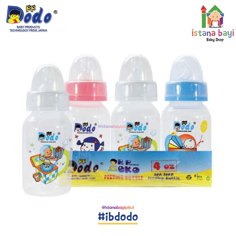 Dodo Botol PP Eko - Botol Susu Murah