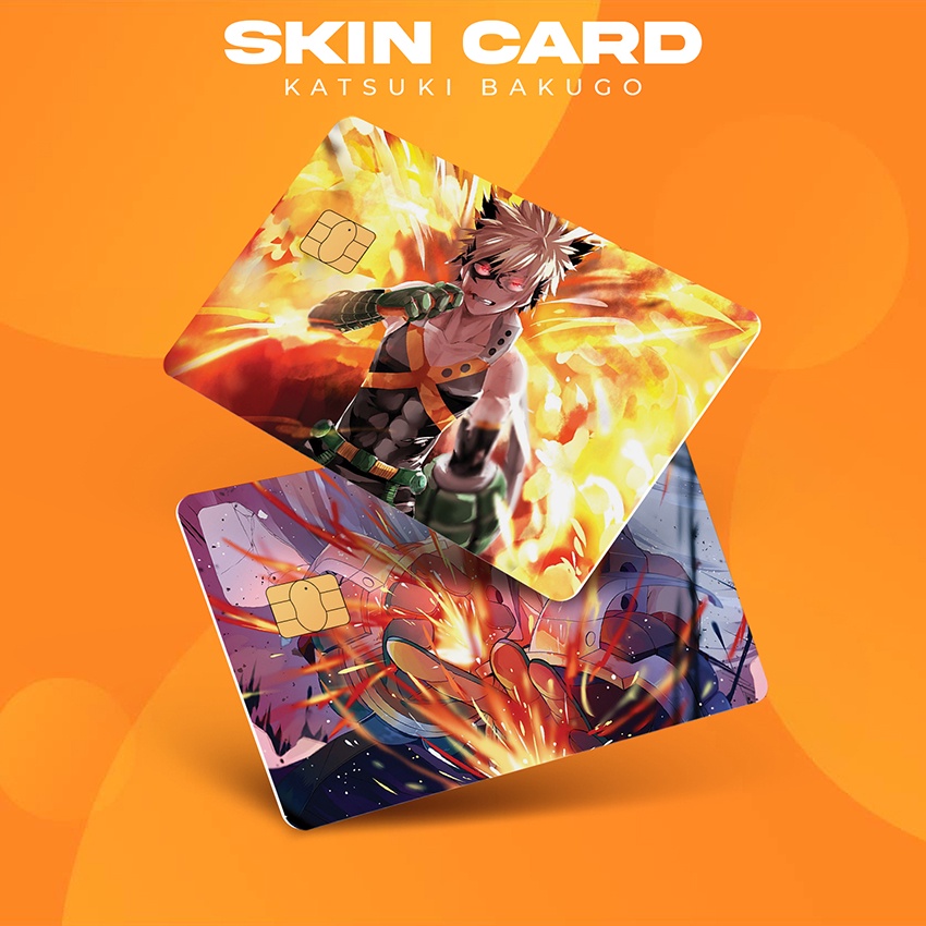 

[BM Skin Card] BAKUGO || Garskin | Cover ATM / E - Money / Flazz - Anti Air