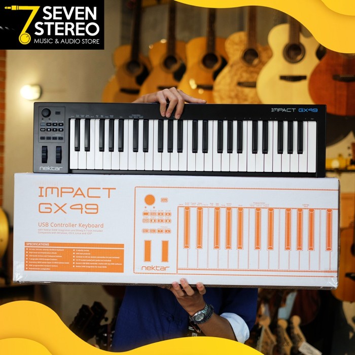 {suhadistore} Nektar Impact GX49 GX 49 Keyboard Midi Controller Berkualitas
