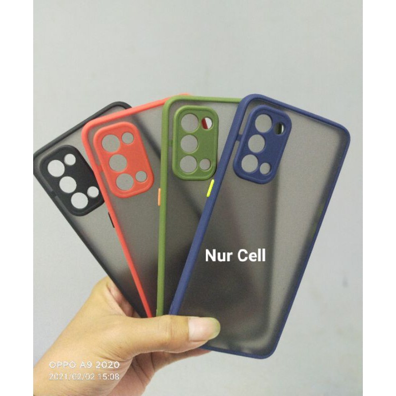 Case Silicon Dove OPPO RENO 4 - Reno 4 Case Silicon Dove Collored Matte