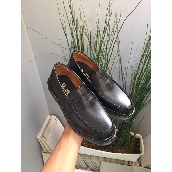 RAJIB - sepatu loafers fanny loafer kulit asli