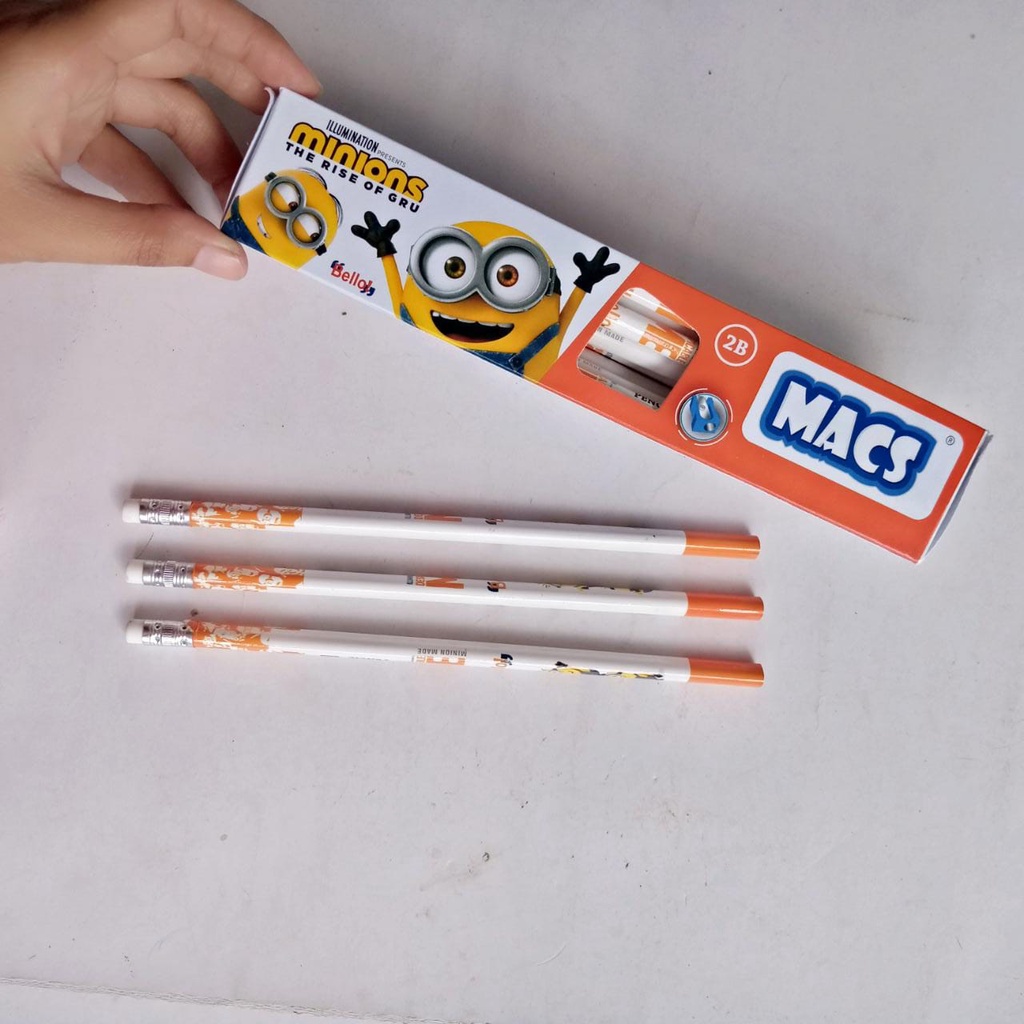 

PENSIL 2B MACS SEGITIGA / TRIANGLE PENCIL