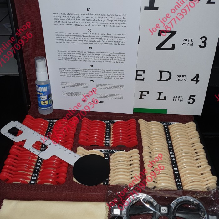 PROMO Trial Lens Set- Alat Periksa Mata