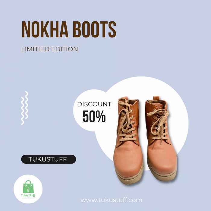 Nokha Sepatu Boots Wanita - Women's Boots Nokha