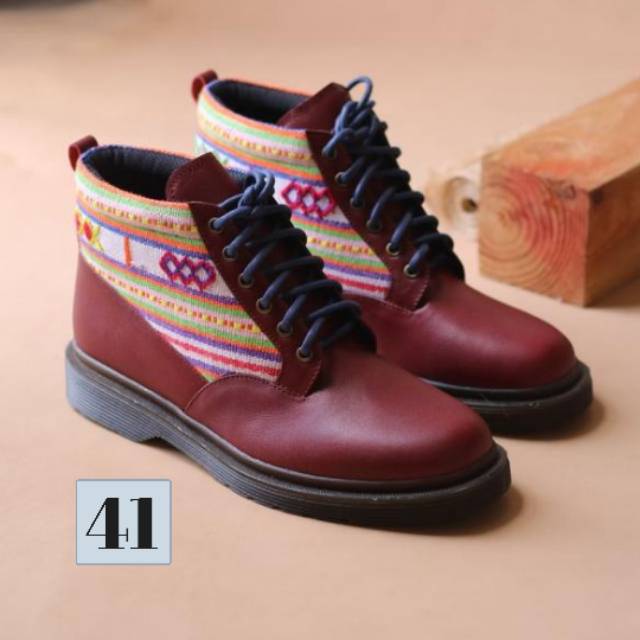 SEPATU KULIT PRIA, BOOTS PRIA, BOOTS KULIT, BOOTS DOCMART