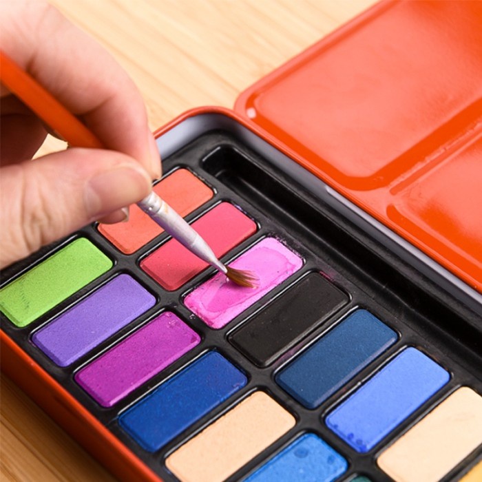 

Cantik Kaikki Cat Air 24 Warna - Watercolor Diskon