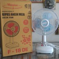 Maspion DESK FAN 7 inch F-18 DE - kipas angin meja maspion