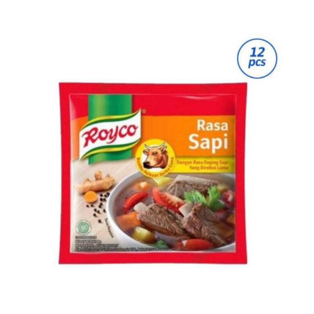 

ROYCO Kaldu Sapi Penyedap Rasa [9 g/ Isi 12 pcs]