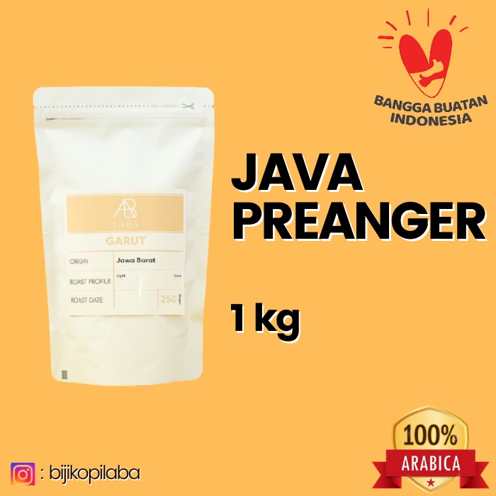 

Kopi Arabika JAVA PREANGER (1 KG) Single Origin Coffee Arabica