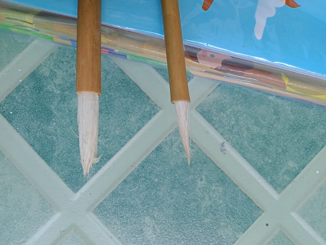 Kuas Kaligrafi Bambu Maupid Mopid Mopit