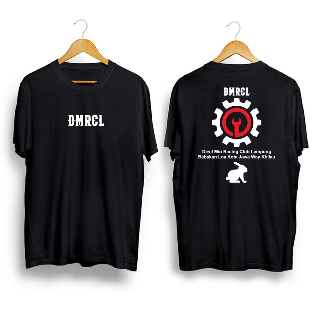 BAJU KAOS DISTRO ANAK MOTOR DMRCL - DEVIL MIO RACING CLUB LAMPUNG
