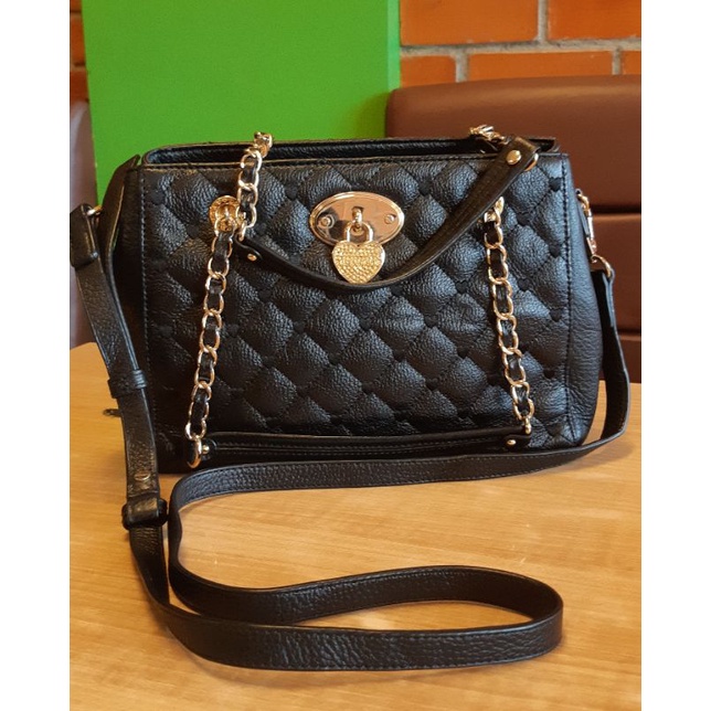 tas lovcat quilted genuine leather original authentic preloved cantik murah