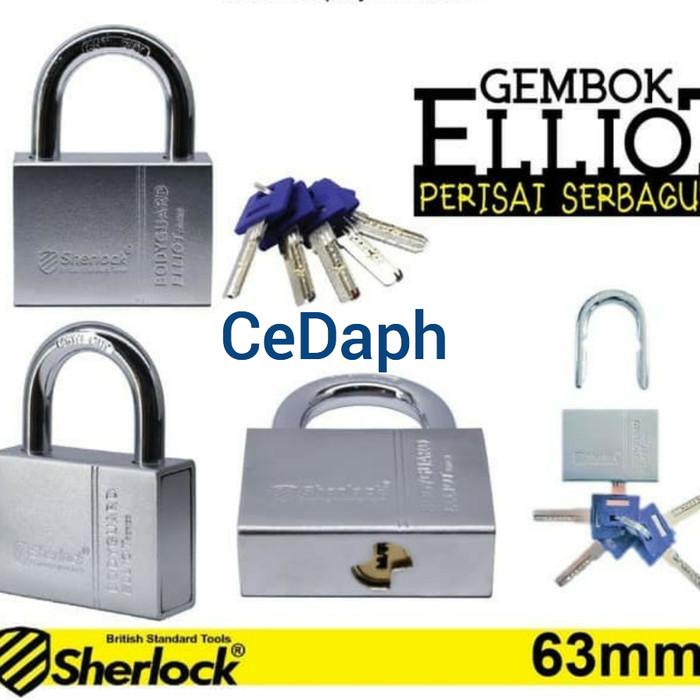 Gembok Sherlock Bodyguard Elliot 63 Panjang/Long