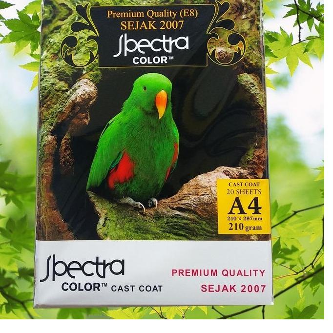 

Promo Awal tahun PHOTO PAPER GLOSSY PREMIUM 210 GRM SPECTRA / KERTAS PHOTO SPECTRA A4 Promo Awal tahun