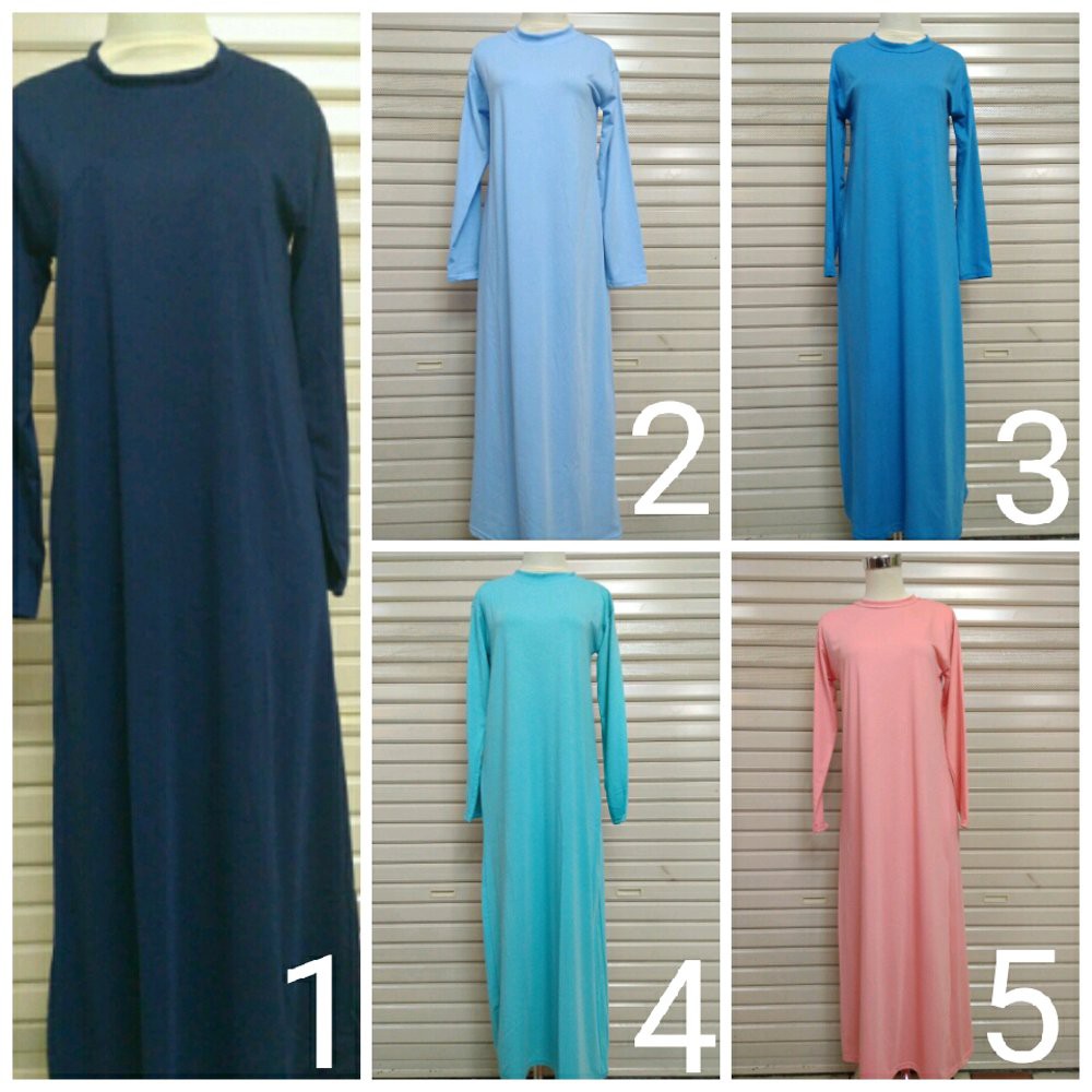 BARU Manset Mangset Gamis Kaos Dalaman Wanita Muslimah Seragam Haji Umroh Ika Fashion Tanah Abang M