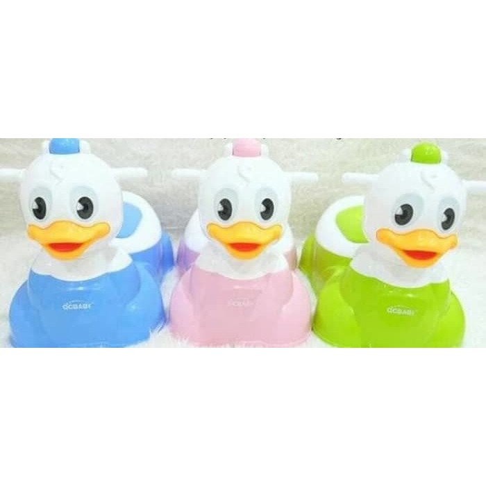 Qazema QCBaby Baby Potty Duck / Pispot Anak QC9913 2019