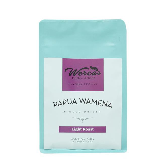 

0zhi kopi arabica papua wamena 200 gram light roast (biji/bubuk) - kopi biji hz12