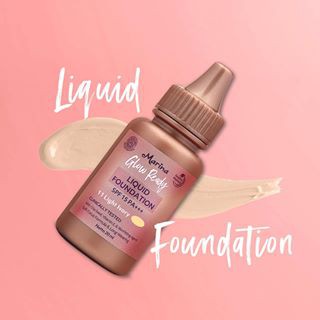 MARINA GLOW READY LIQUID FOUNDATION || Alas Bedak Marina