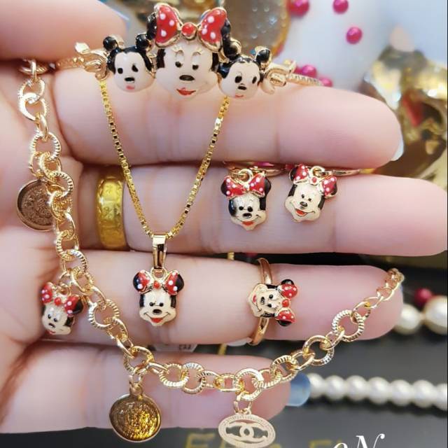 Xuping set anak lapis emas 24k 0605