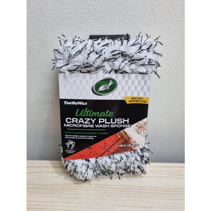 Turtle Wax Ultimate Crazy Plush Microfiber Wash Sponge TWA-183